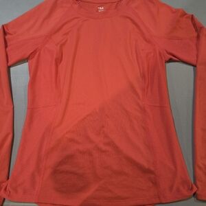 Fila Sport Redish/pink Long Sleeve Top (1C20)